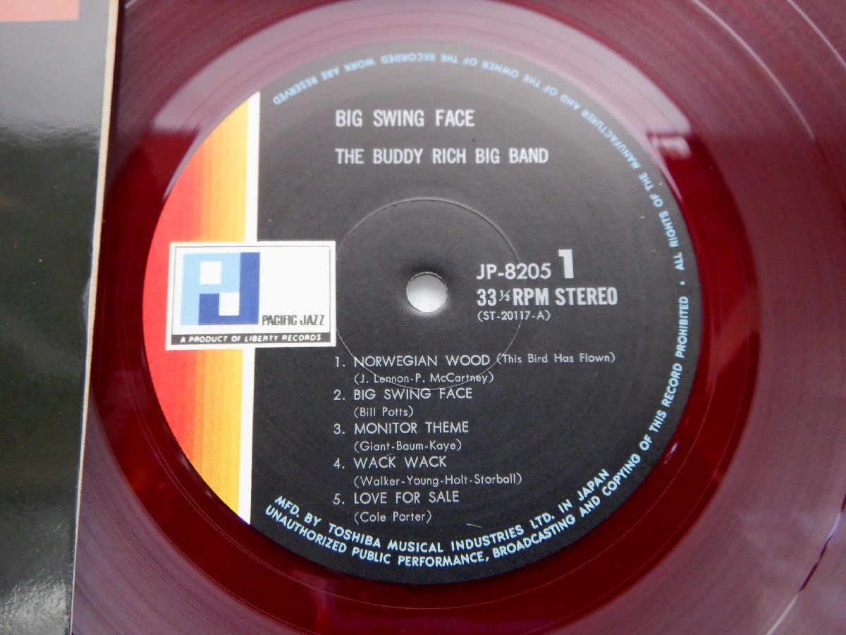 The Buddy Rich Big Band /Buddy Rich Big Band「Big Swing Face」LP（12インチ）/Pacific Jazz(JP-8205)/ジャズ_画像2