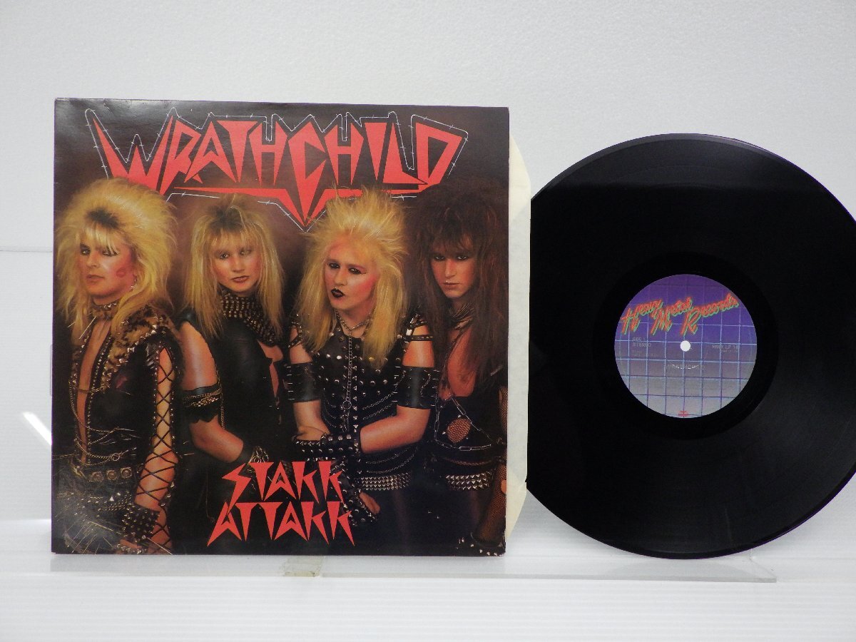 Wrathchild「Stakk Attakk」LP（12インチ）/Heavy Metal Records(HMR LP 18)/Rock_画像1