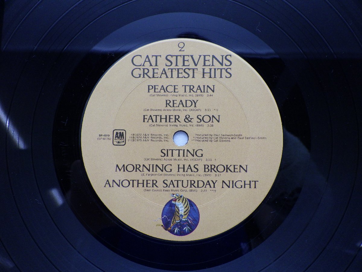 Cat Stevens「Greatest Hits」LP（12インチ）/A&M Records(SP-4519)/洋楽ロック_画像2
