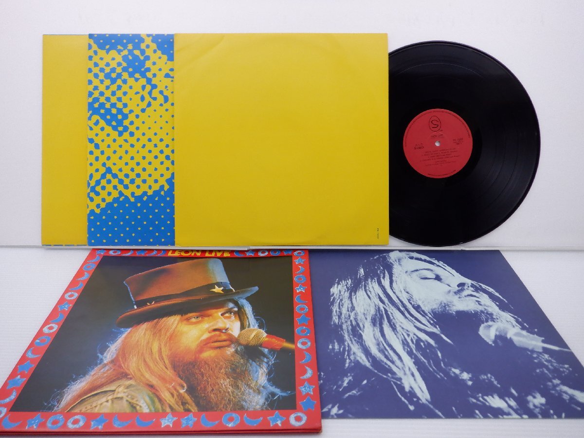 Leon Russell(レオン・ラッセル)「Leon Live(レオン・ライヴ!!)」LP（12インチ）/Shelter Records(FD-7007~9)/洋楽ロック_画像1