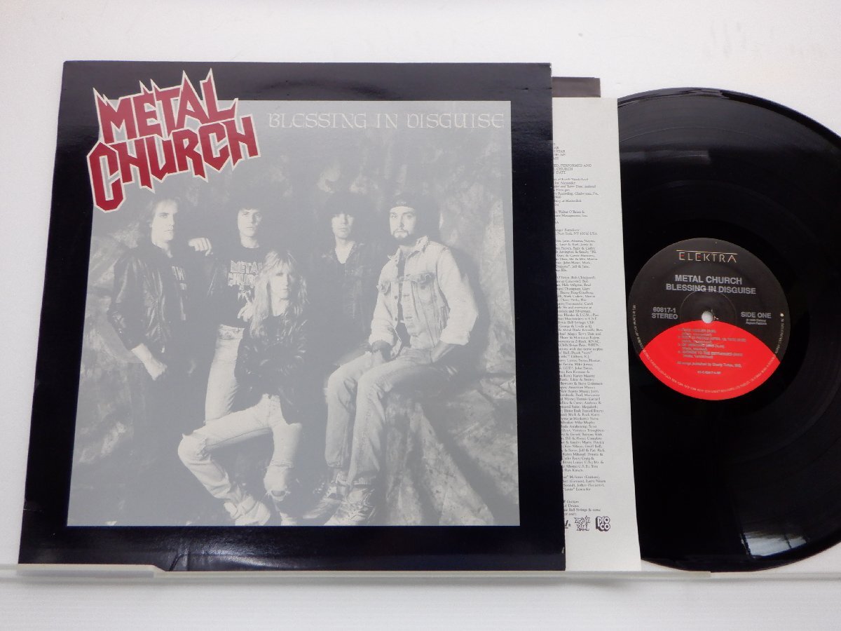 Metal Church「Blessing In Disguise」LP（12インチ）/Elektra(9 60817-1)/Rock_画像1