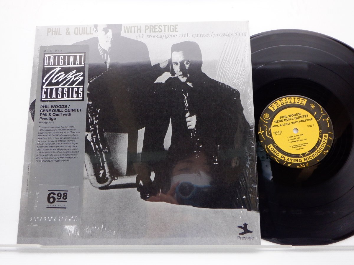 Phil Woods/Gene Quill Quintet「Phil And Quill With Prestige」LP（12インチ）/Original Jazz Classics(OJC-215)/ジャズ_画像1