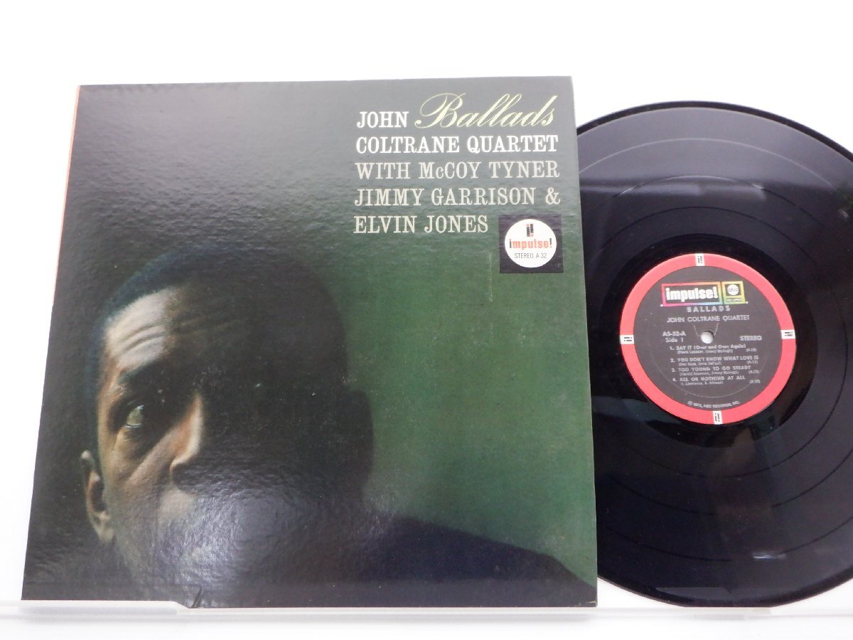 【US盤】John Coltrane Quartet(ジョン・コルトレーン)「Ballads」LP（12インチ）/Sparton Impulse! Records(A-32)/Jazz_画像1