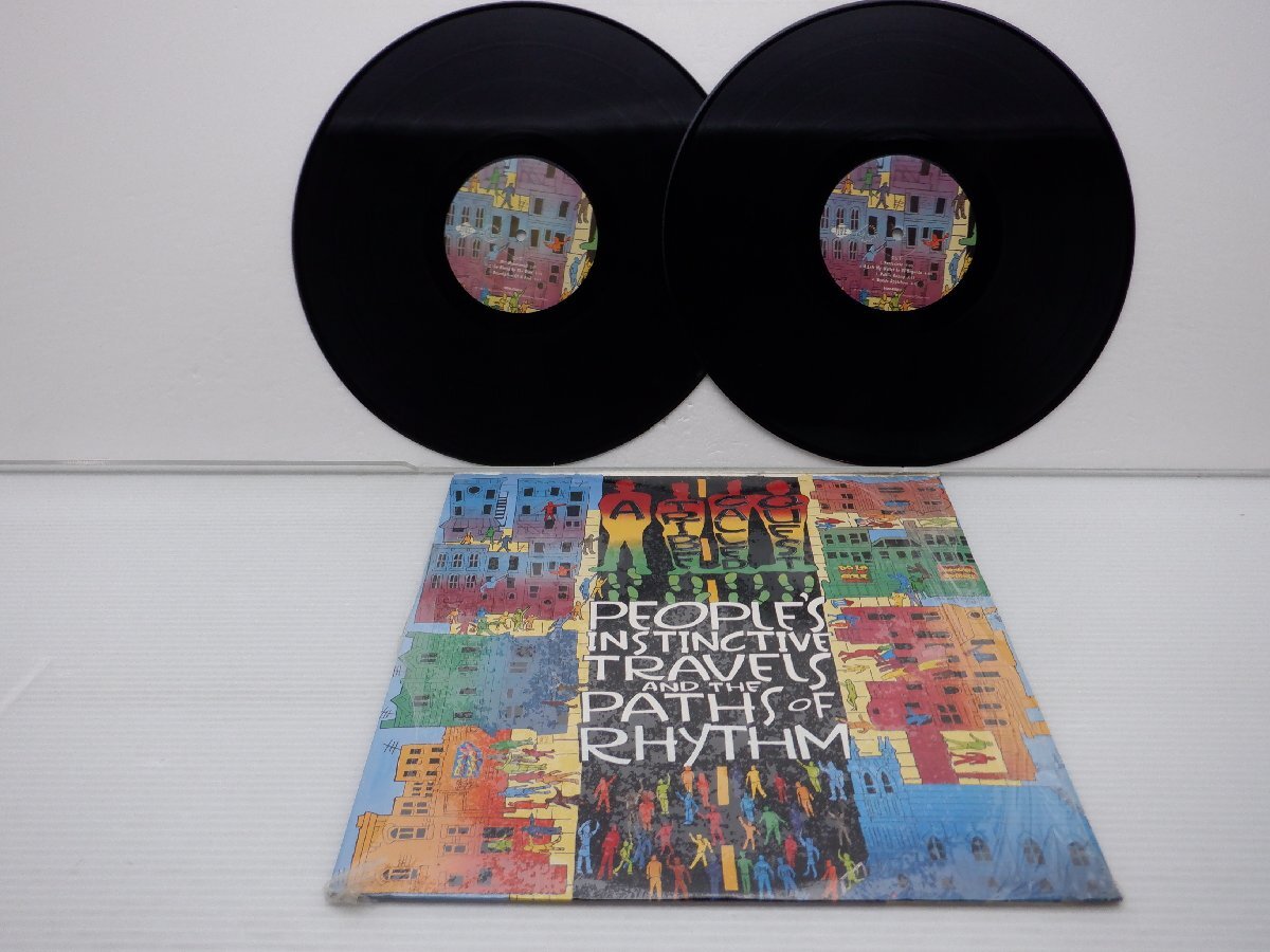 [US record ]A Tribe Called Quest[People\'s Instinctive Travels And The Paths Of Rhythm]LP/Jive(01241-41331-1)/ hip-hop 