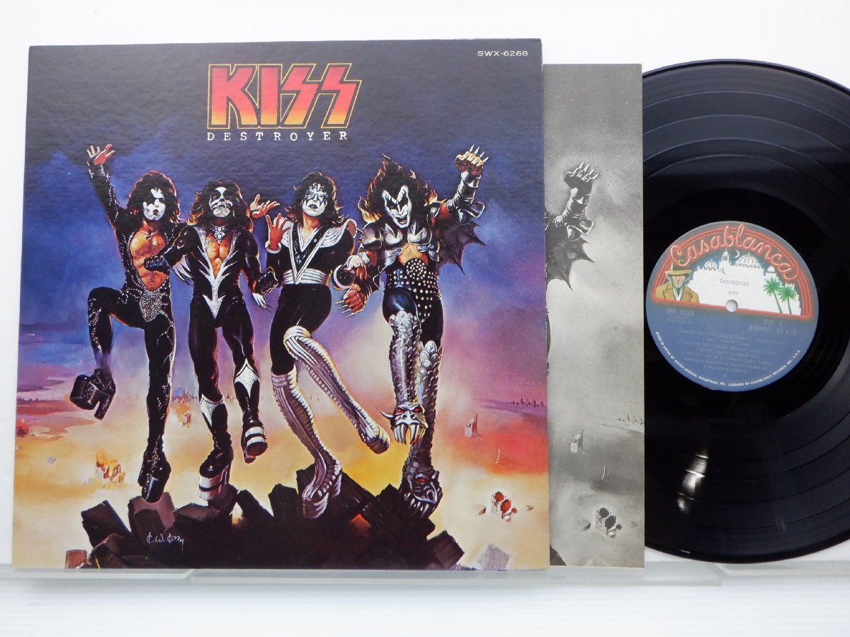 Kiss(キッス)「Destroyer(地獄の軍団)」LP（12インチ）/Casablanca(SWX-6268)/洋楽ロック_画像1