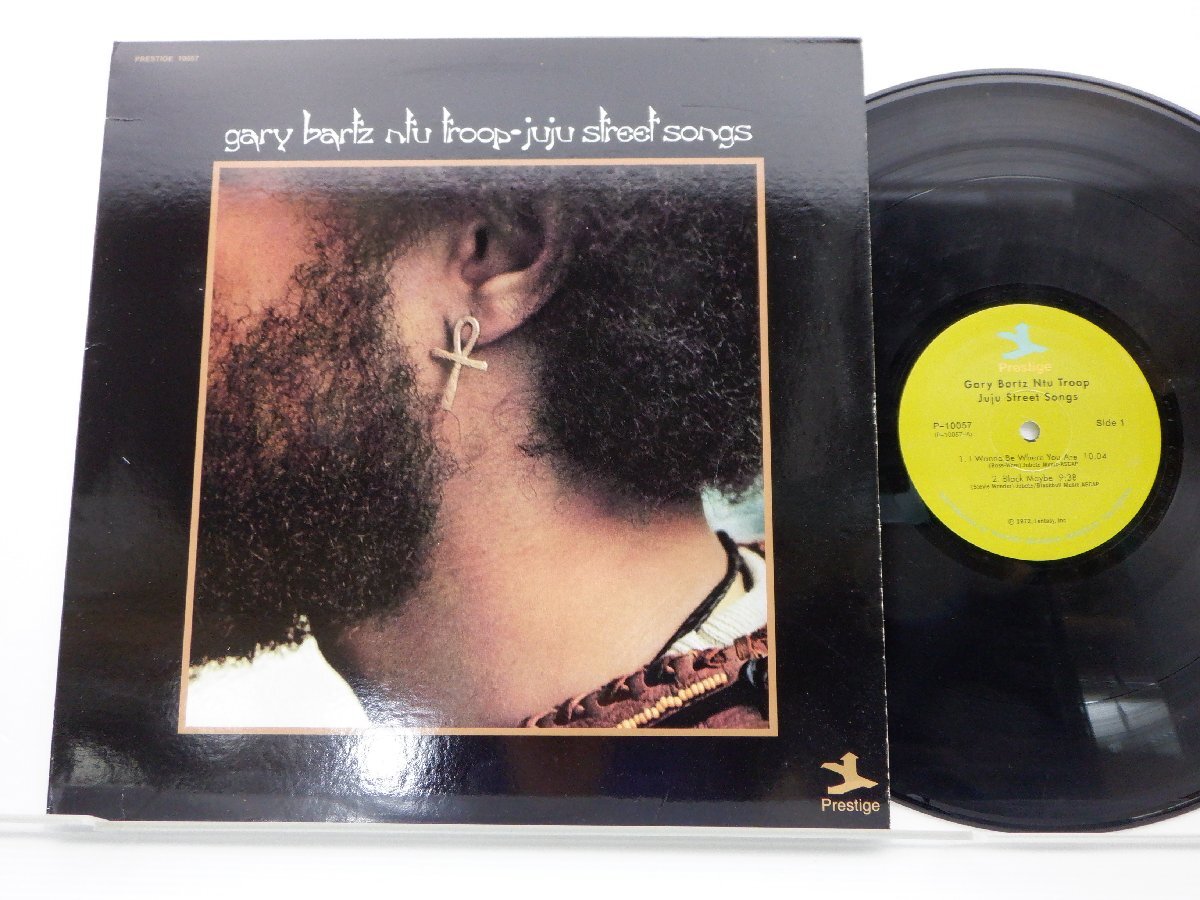 Gary Bartz Ntu Troop「Juju Street Songs」LP（12インチ）/Prestige(PRST-10057)/Jazz_画像1