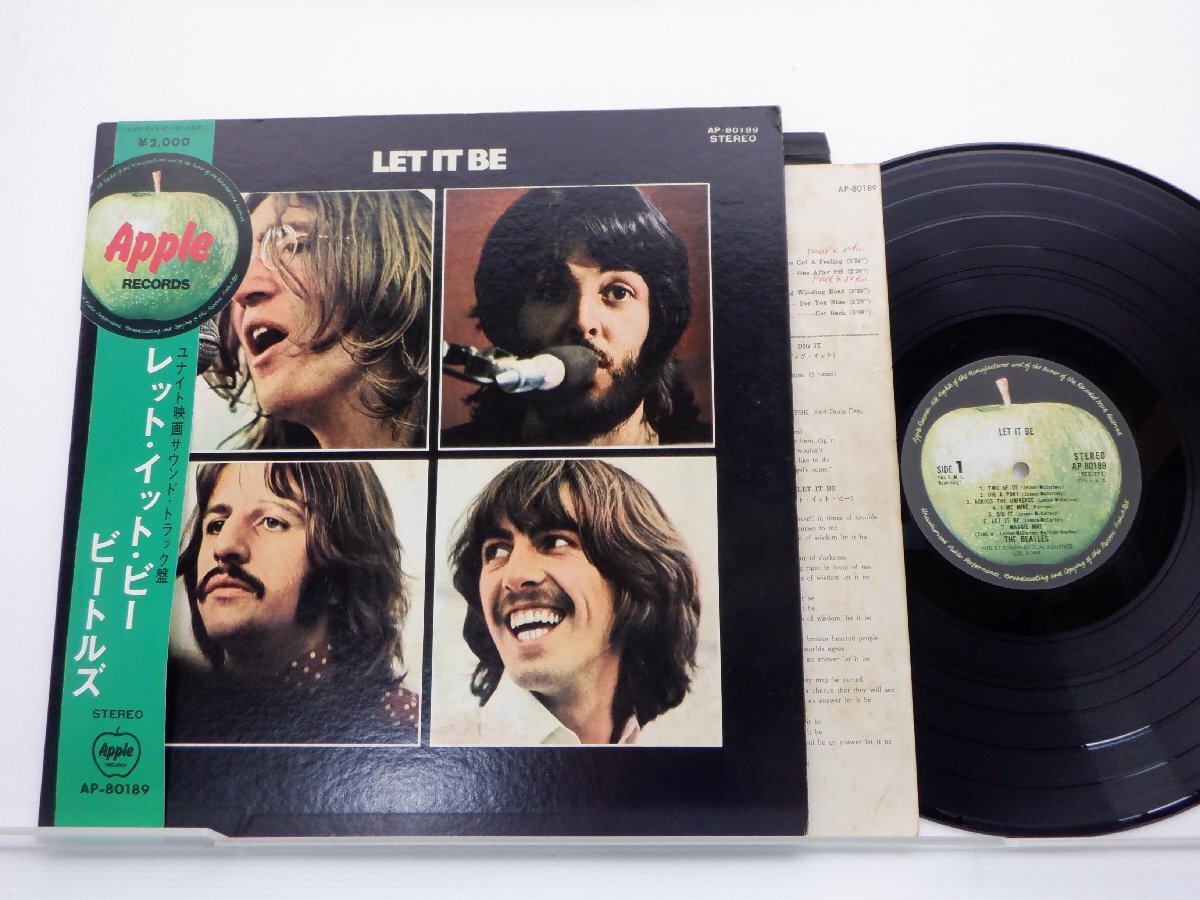 The Beatles(ビートルズ)「Let It Be(レット・イット・ビー)」LP（12インチ）/Apple Records(AP-80189)/洋楽ロック_画像1