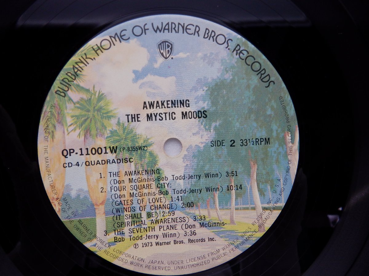 The Mystic Moods「Awakening」LP（12インチ）/Warner Bros. Records(QP-11001W)/洋楽ロック_画像2