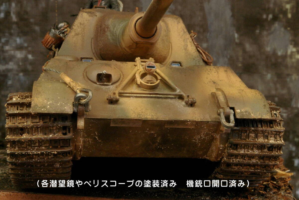 PP工房完成品【1/35 ヤークトタイガー 第512重戦車駆逐大隊 第1中隊 X7号車 プロ仕上げ完成品】精密塗装の戦車兵1人搭乗 ジーゲンの画像5