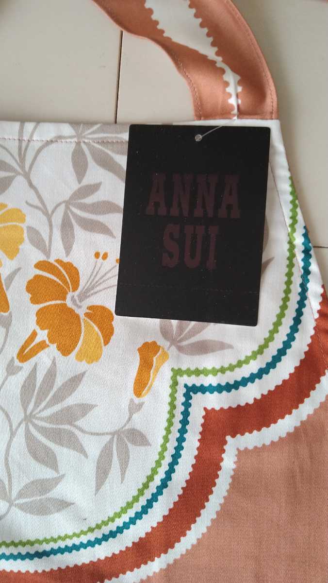 アナスイ　エプロン　ホルターネック　日本製　綿　ANNA SUI 　_画像2