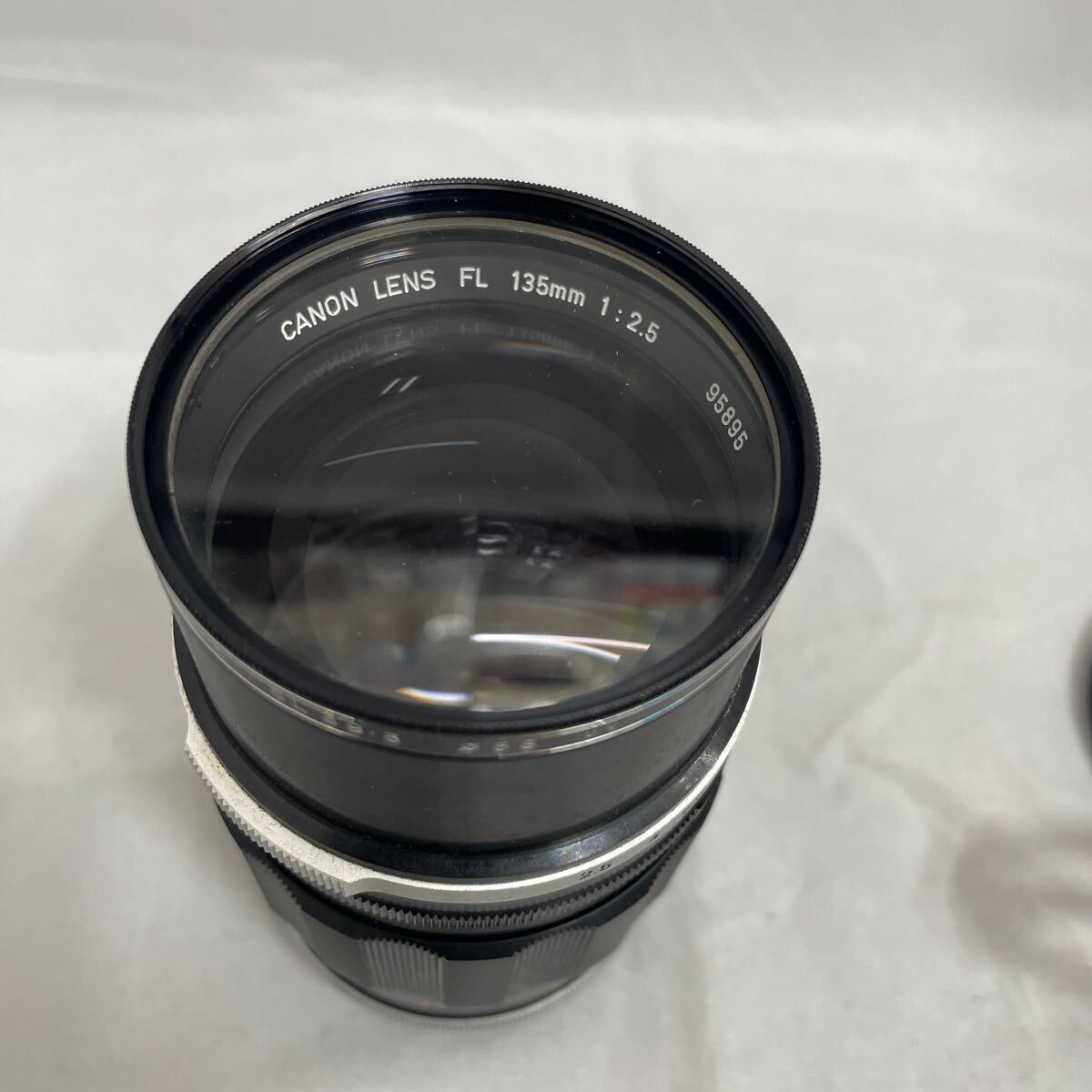 [ Canon Canon FT QL film camera 50mm 1:1.4& telephoto lens FL 135mm 1:2.5 set case attaching ]