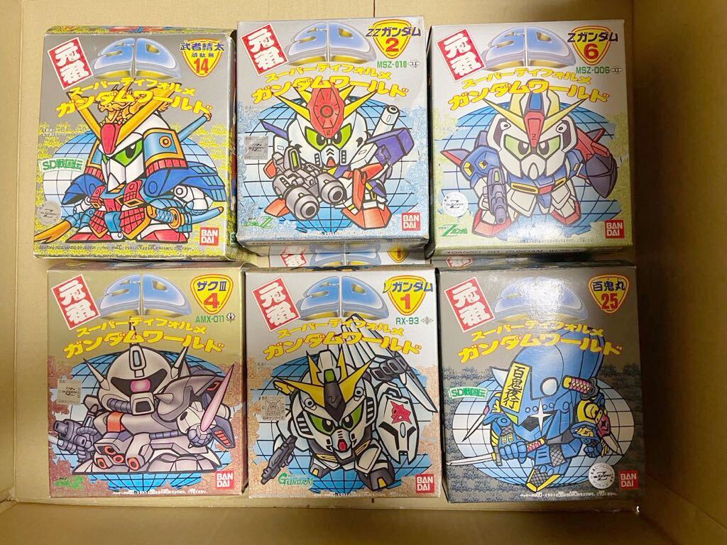 Yahoo!オークション - 元祖SDガンダム6体セット Yahoo!オークション - 元祖SDガンダム6体セット