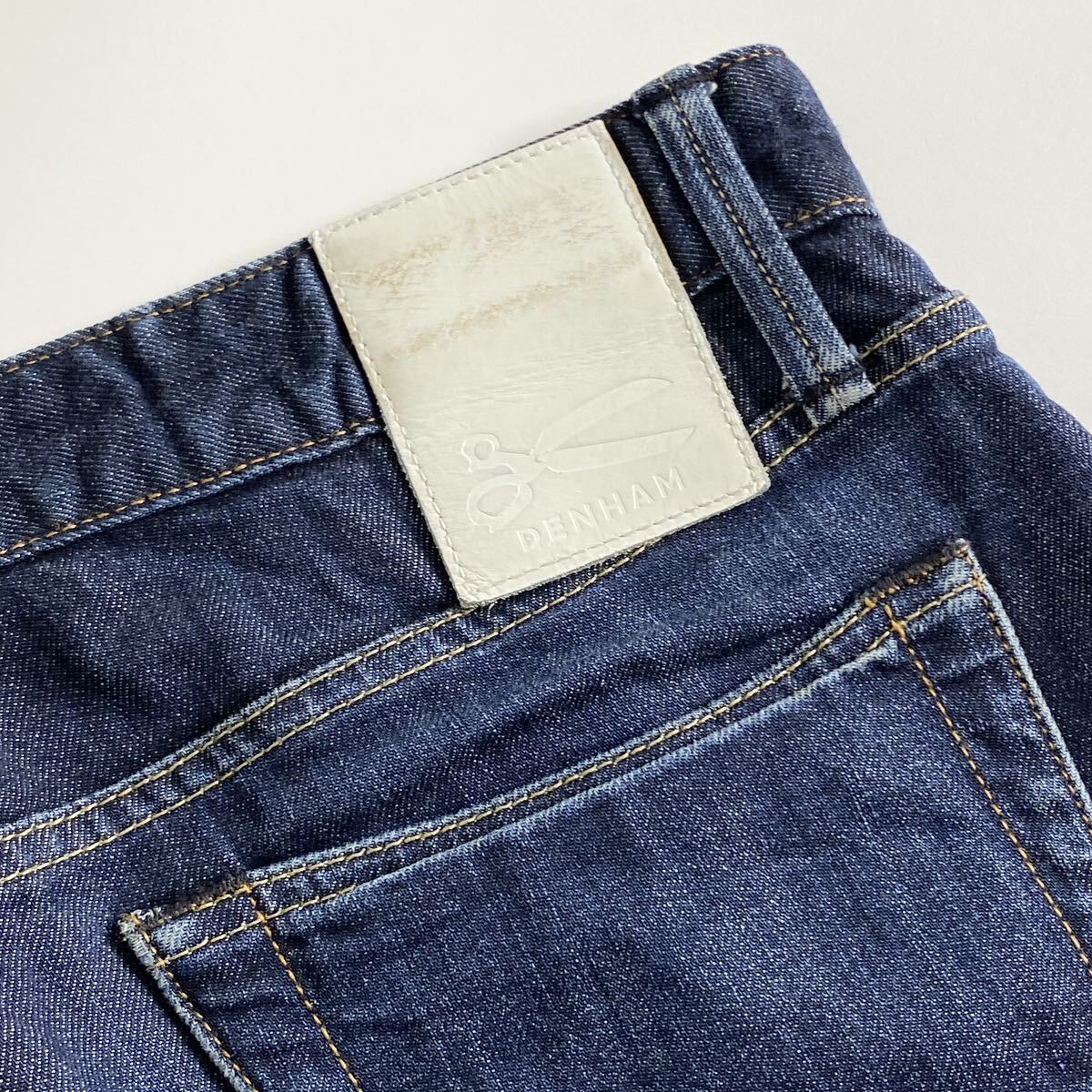 De1 DENHAMten ветчина Denim брюки джинсы Denim узкие брюки W33 L32 L размер соответствует мужской джентльмен одежда 