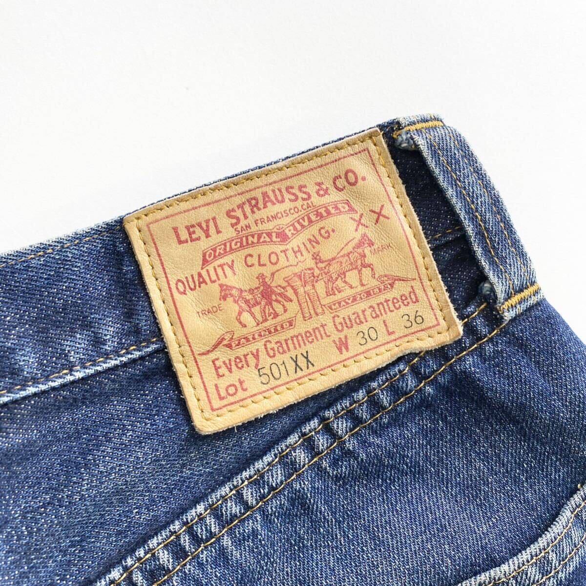 Dc27 USA производства Levi\'s Levi's S501XX барен sia завод Denim брюки ji- хлеб W30/L36 индиго 47501 кнопка fly мужской джентльмен одежда 