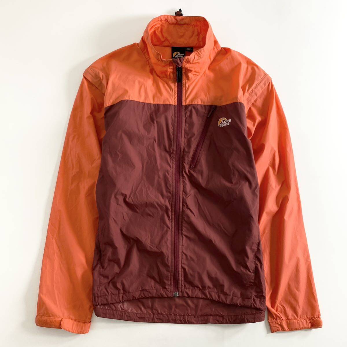 Ge6 Lowealpine low Alpine the best long sleeve 2way nylon jacket outdoor jacket LL lady's outdoor spring summer 