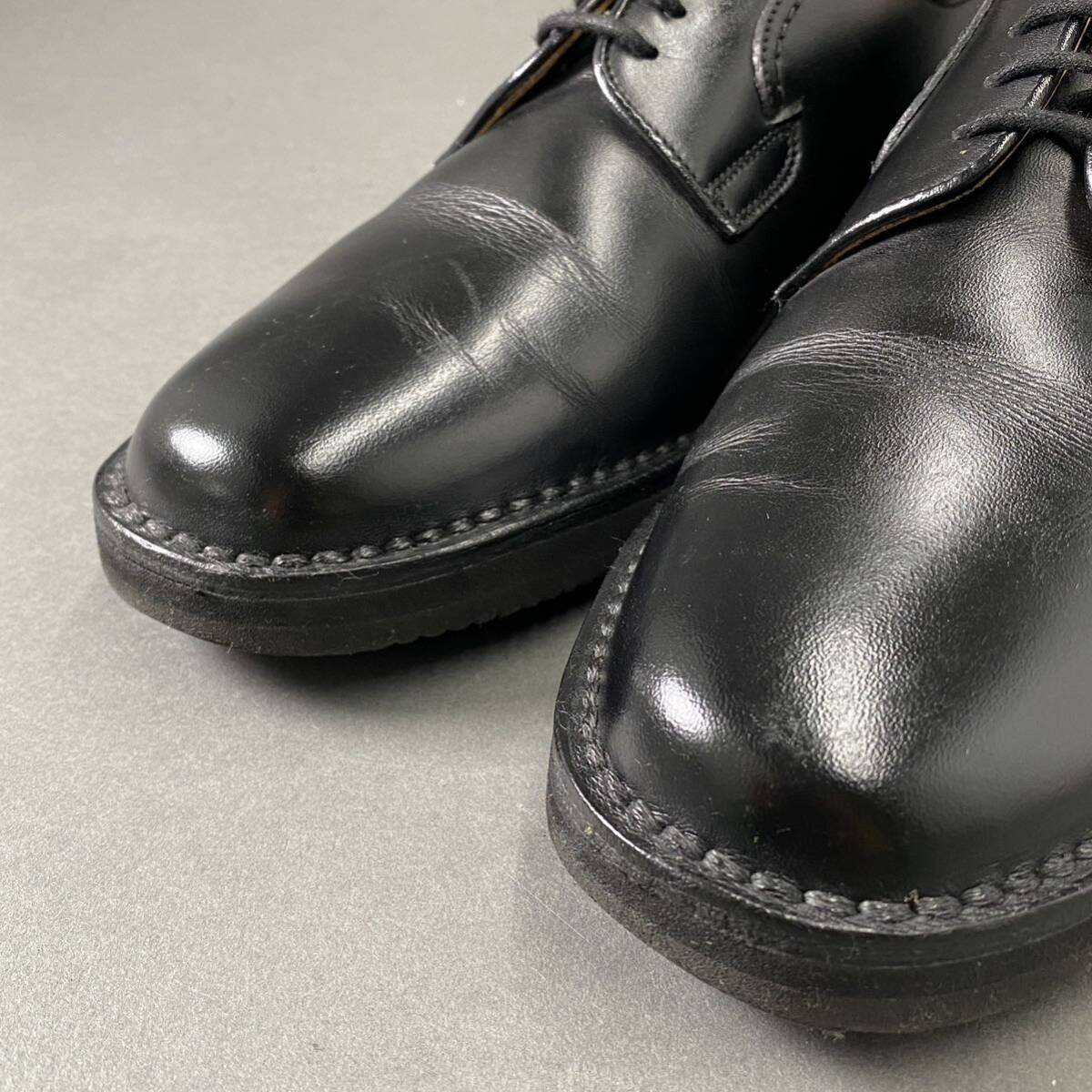 Ce8《美品》廃盤モデル REGAL Walker リーガルウォーカー 革靴 ビジネスシューズ プレーントゥ レザーシューズ 26cm ブラック メンズ 紳士の画像5