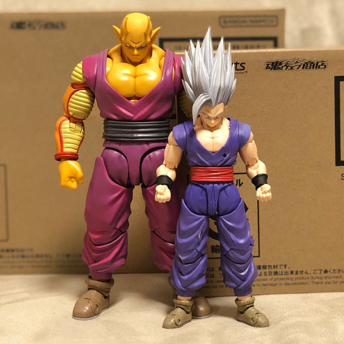 セット】S.H.Figuarts SON GOHAN BEAST 孫悟飯ビースト&ORANGE PICCOLO オレンジピッコロ