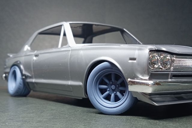 S57 ①KS-SP38 exclusive use 15 -inch 8ps.@ spoke wheel Kei STYLE! THE Street series 1/24scale car model for for 1 vehicle 3D print resin made 