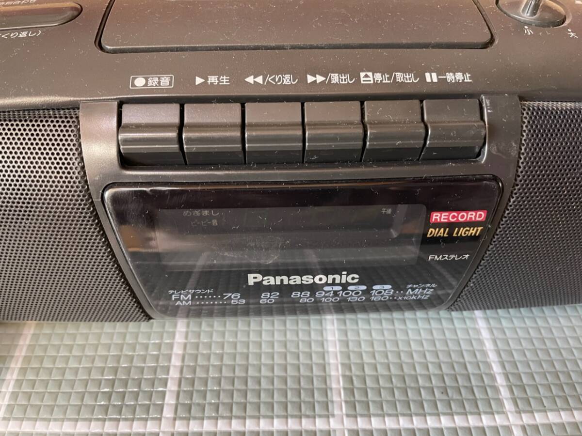 Panasonic RC-Ｘ２５５　昭和　レトロ　ラジカセ_画像2