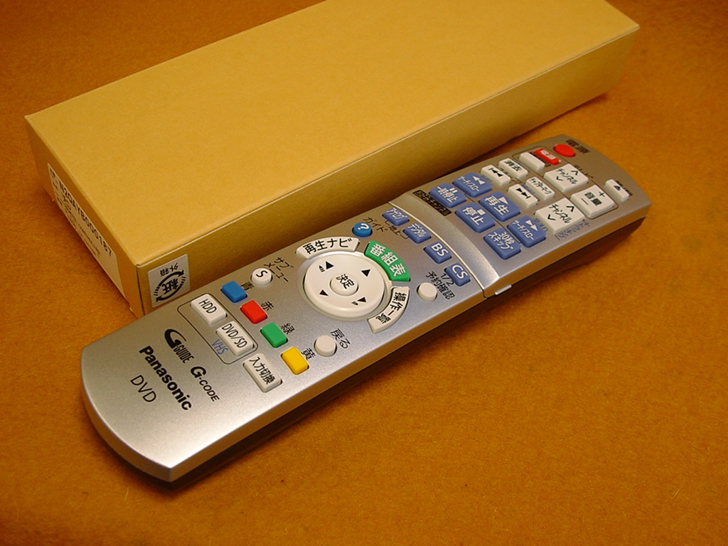 未使用 パナソニック 純正☆DVD リモコン☆N2QAYB000187☆DMR-XW200V 用☆DMR-XP22V_画像1