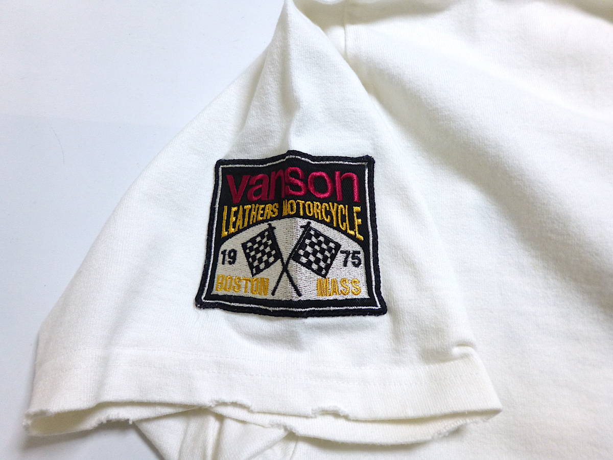 バンソン ジャックローズ 半袖 バック刺繍 ポロシャツ / VANSON JACKROSE コラボ_画像5