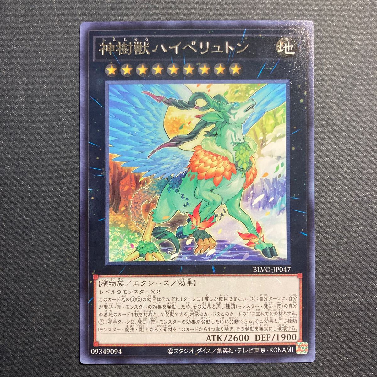 A032】神樹獣ハイペリュトン R 遊戯王 デュエルモンスターズ TCG トレカ カード_画像1