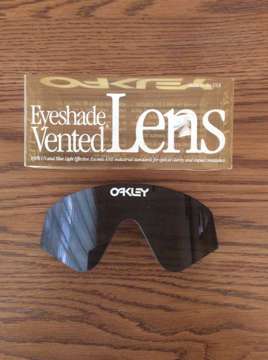 5250円 ☆希少 旧ロゴ OAKLEY オークリー Eyeshade Vented Lens 5250円 ☆希少 旧ロゴ OAKLEY オークリー Eyeshade Vented Lens