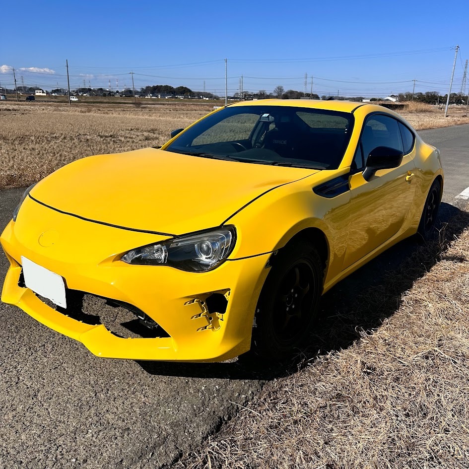 【イエロー86　後期】車検R7年1月　即ドリ　2wayLSD付き　TOYOTA　86　2万9千キロ　　ZN6　ワンオーナー　事故歴あり　_画像2