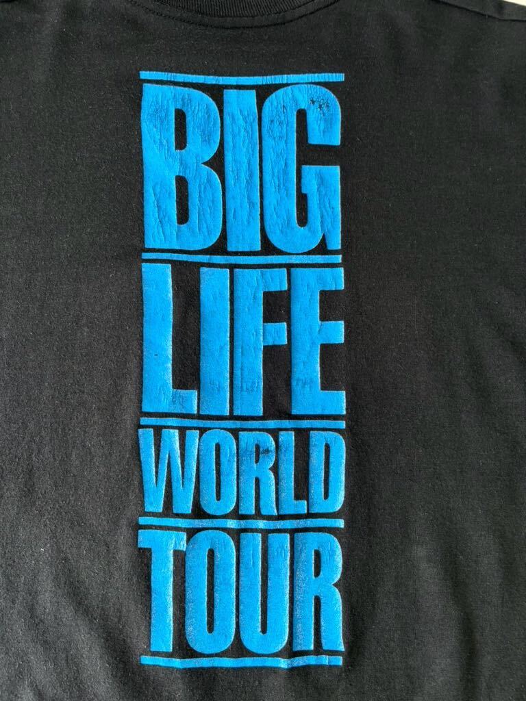 USA製 80's VINTAGE NIGHT RANGER BIG LIFE TOUR 当時物 輸入 古着 Tシャツ バンドT ロックT 80年代 アメリカ製 ナイトレンジャー 黒T_画像6