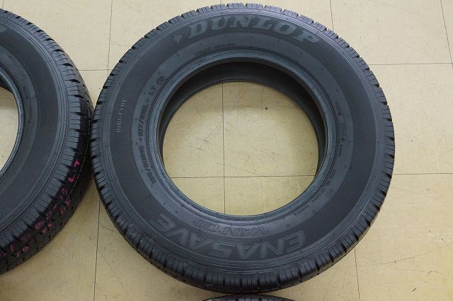 【中古】195/80R15 107/105 LT ダンロップ エナセーブ VAN01 4本 1台分 ハイエース キャラバン_画像5