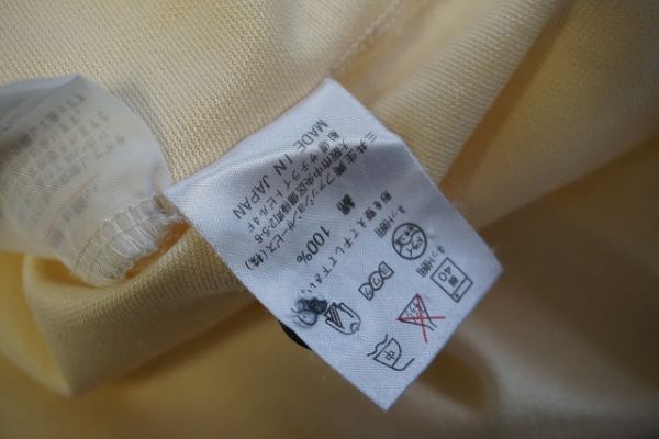 【即決】DAKS ダックス メンズ 半袖ポロシャツ ベージュ系 サイズ:L 日本製【884457】_画像6