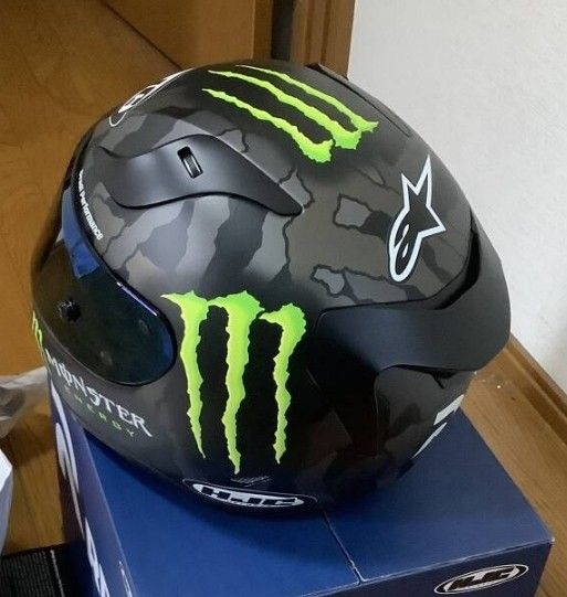 反射防水  モンスターエナジー バイクステッカー ヘルメットデカール MONSTER ENERGYシール