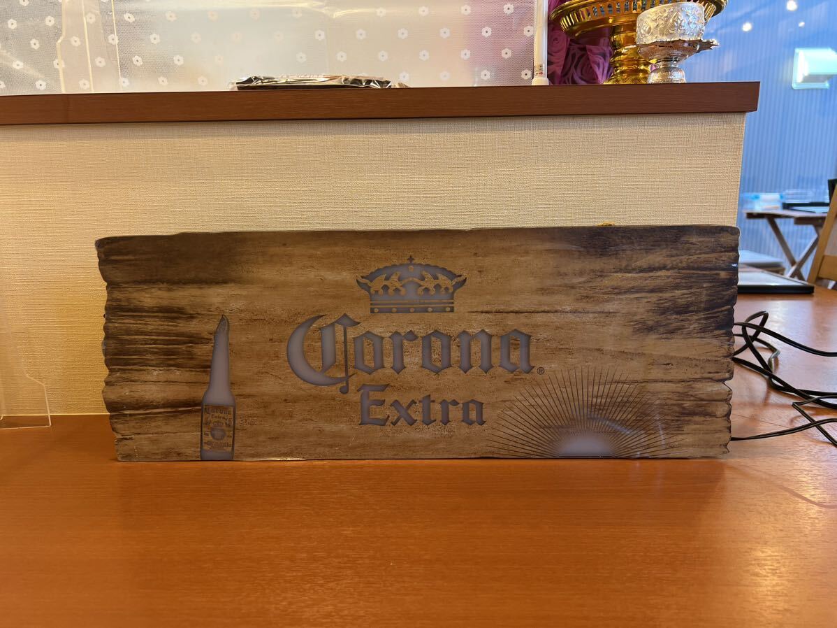 【新品レア】Corona Extra コロナビール 電装看板 ネオン_画像3