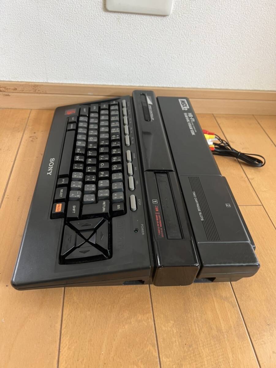 SONY Sony HB-F1 personal computer - personal computer body that time thing MSX2 operation not yet verification Junk 