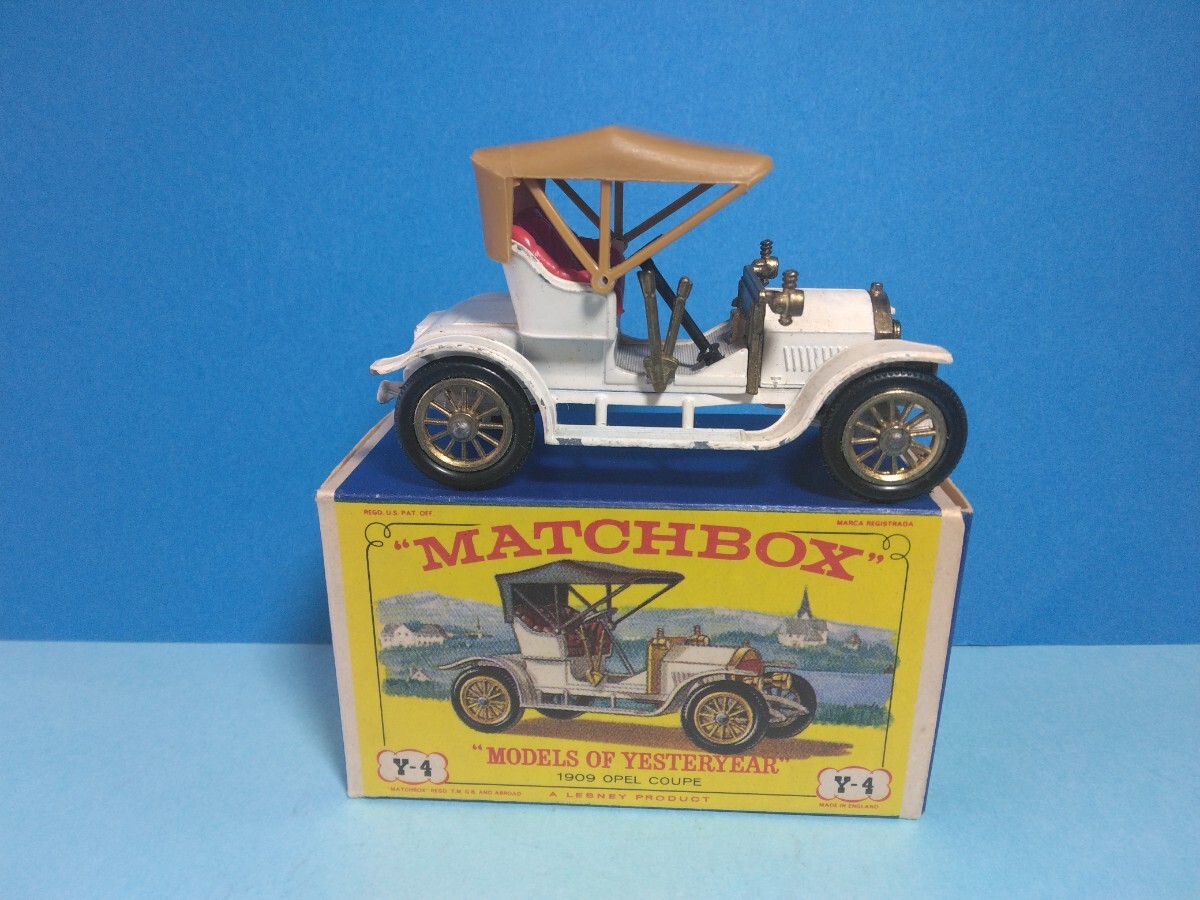 MATCHBOX マッチボックス Y-4 1909 0REL COUPE オペル クーペ イギリス製の画像4