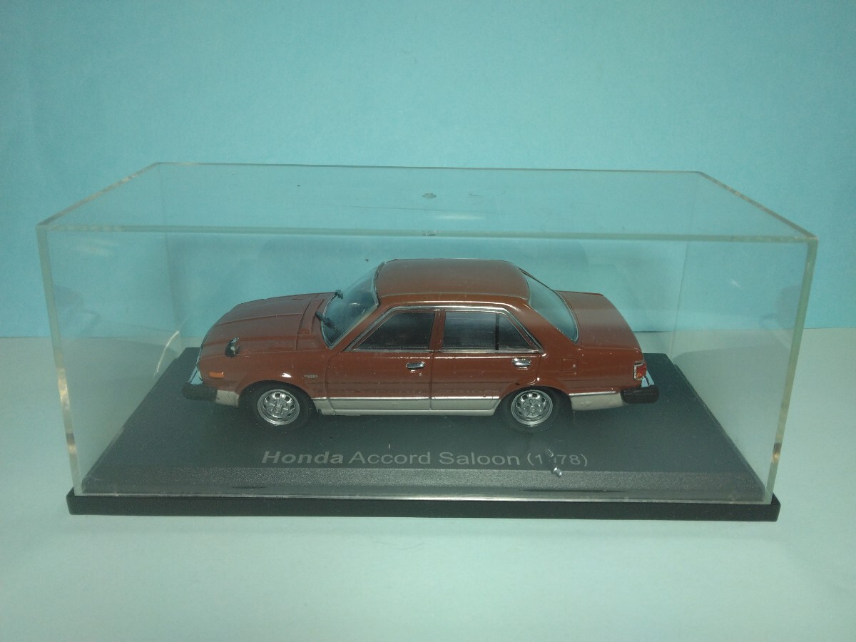 アシェット 国産名車コレクション  Honda A㏄ord Sdloon ホンダ アコード サルーン 1978年 1/43の画像9