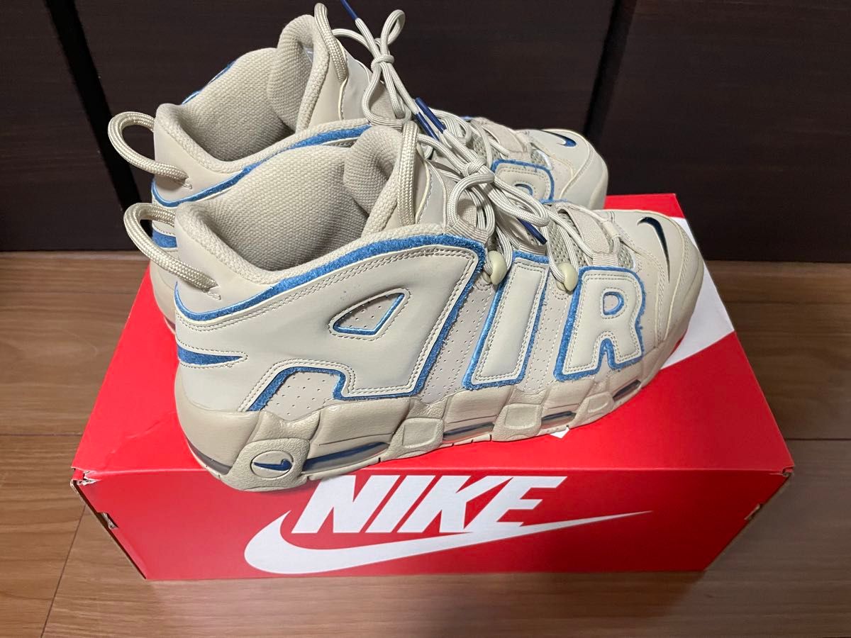 新品未使用 NIKE ナイキ AIR MORE UPTEMPO エアモア アップテンポ ベージュ 30cm DV6993-200 