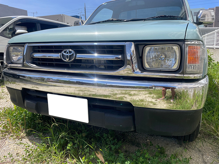 TOYOTA トヨタ HILUX ハイラックス デラックス シングルキャブ 1999年 ピックアップトラック 沖縄（カーオク管理番号：C2001759）_ハイラックス デラックス シングルキャブ