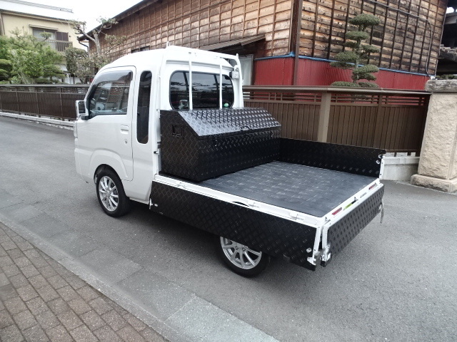 使用動画説明付 大容量 330L 軽トラック 新型 旧型 ハイゼットジャンボキャリィ メタルブラック 艶あり 黒 ステンレス製 ツール工具箱