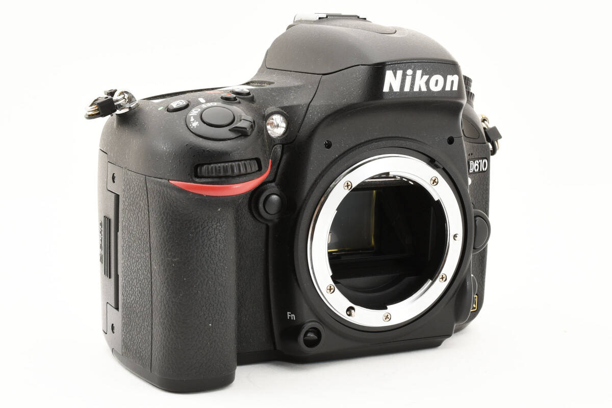 【美品 シャッター回数13185回 】 ニコン NIKON D610 ボディ 一眼レフ #2124496Aの画像4