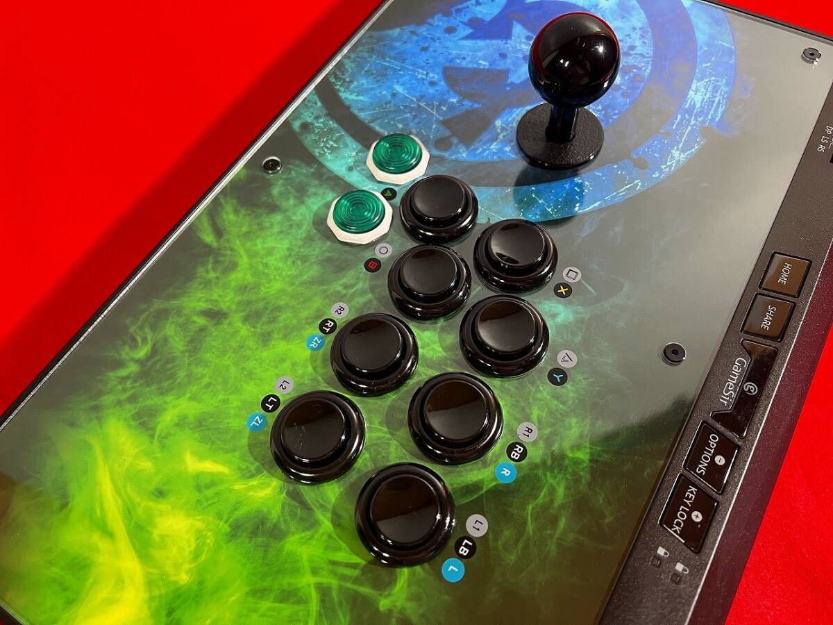 ★GAME SIR UAF C2 L3 R3 ボタン増設カスタム アーケードコントローラー アケコン MAD CATZ EGO リアルアーケード ゲームサー★ _画像6