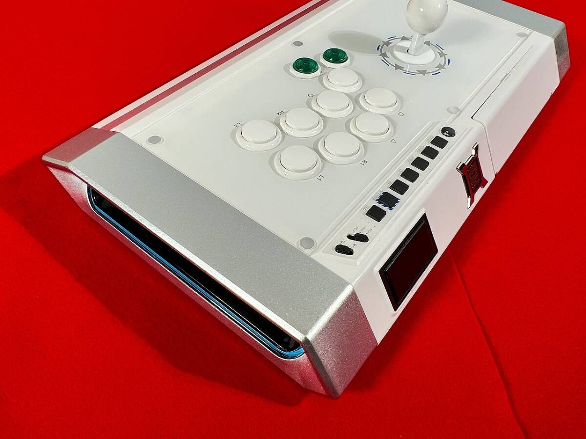 美品】QANBA OBSIDIAN アケコン L3,R3 ボタン増設カスタム 美品】QANBA OBSIDIAN アケコン L3,R3 ボタン増設カスタム