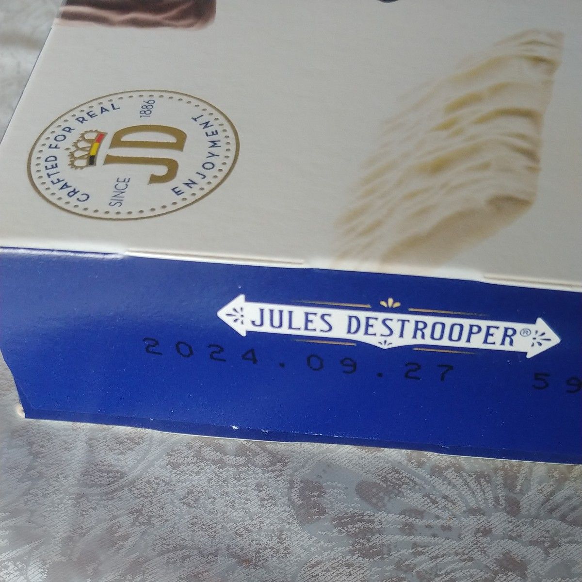 お菓子 焼き菓子 Jules Destrooper バターワッフル チョコレートシン ベルギー王室御用達 キャラメル クリスプ