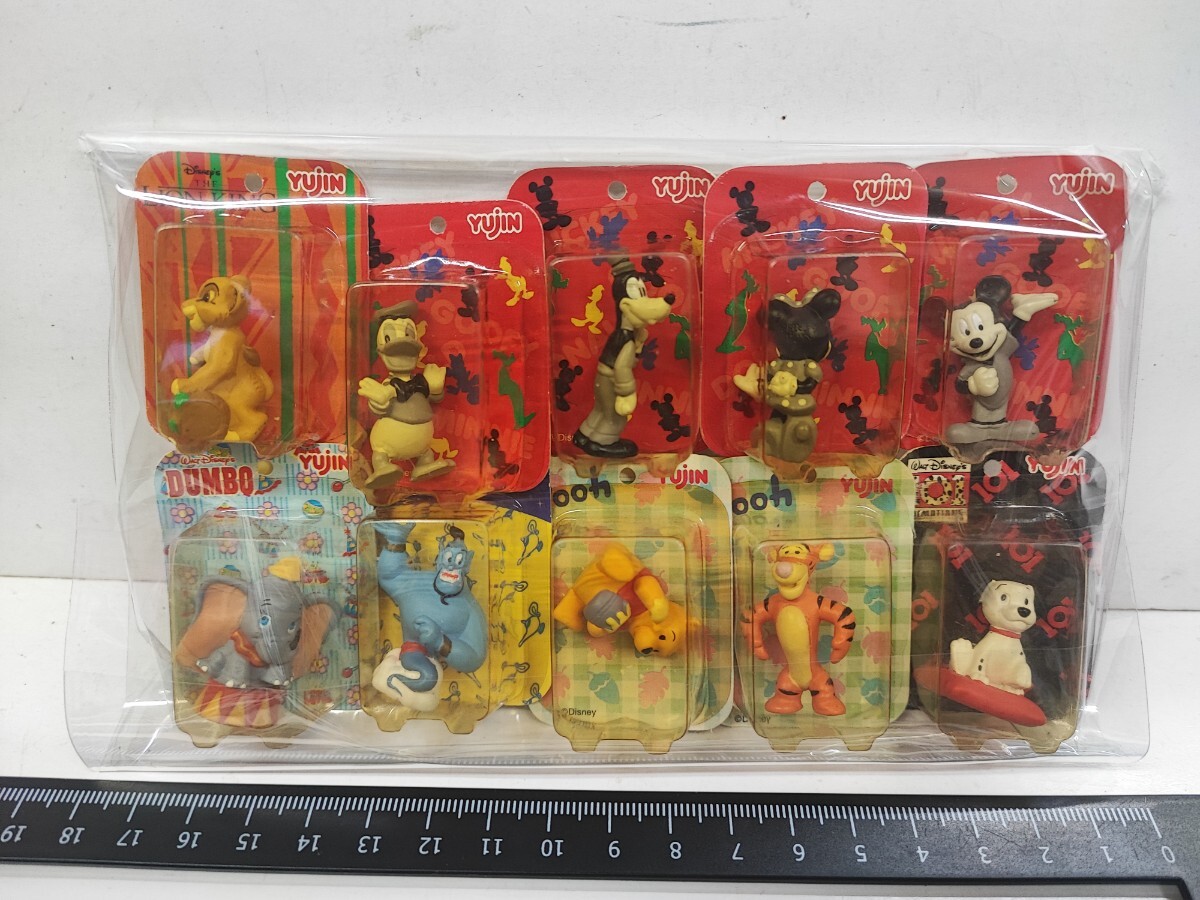  Eugene Disney character Mini Blister collection all 10 kind Disney figure 