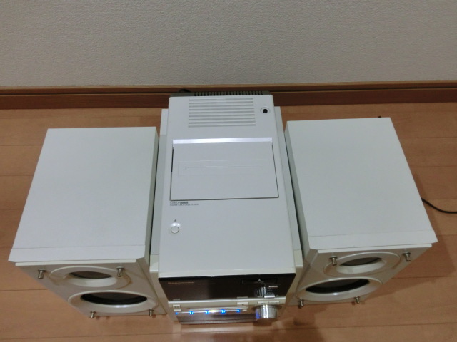 [Panasonic SD stereo system SC-PM730SD-W white * maintenance ending ]SA-PM730SD( body )+SB-PM730( speaker )