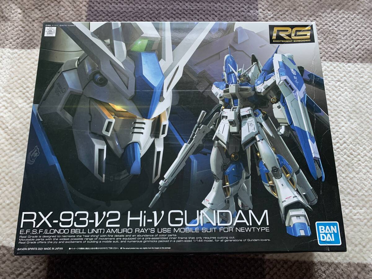  Bandai RG 1/144 Hi-ν Gundam RX-93-ν2