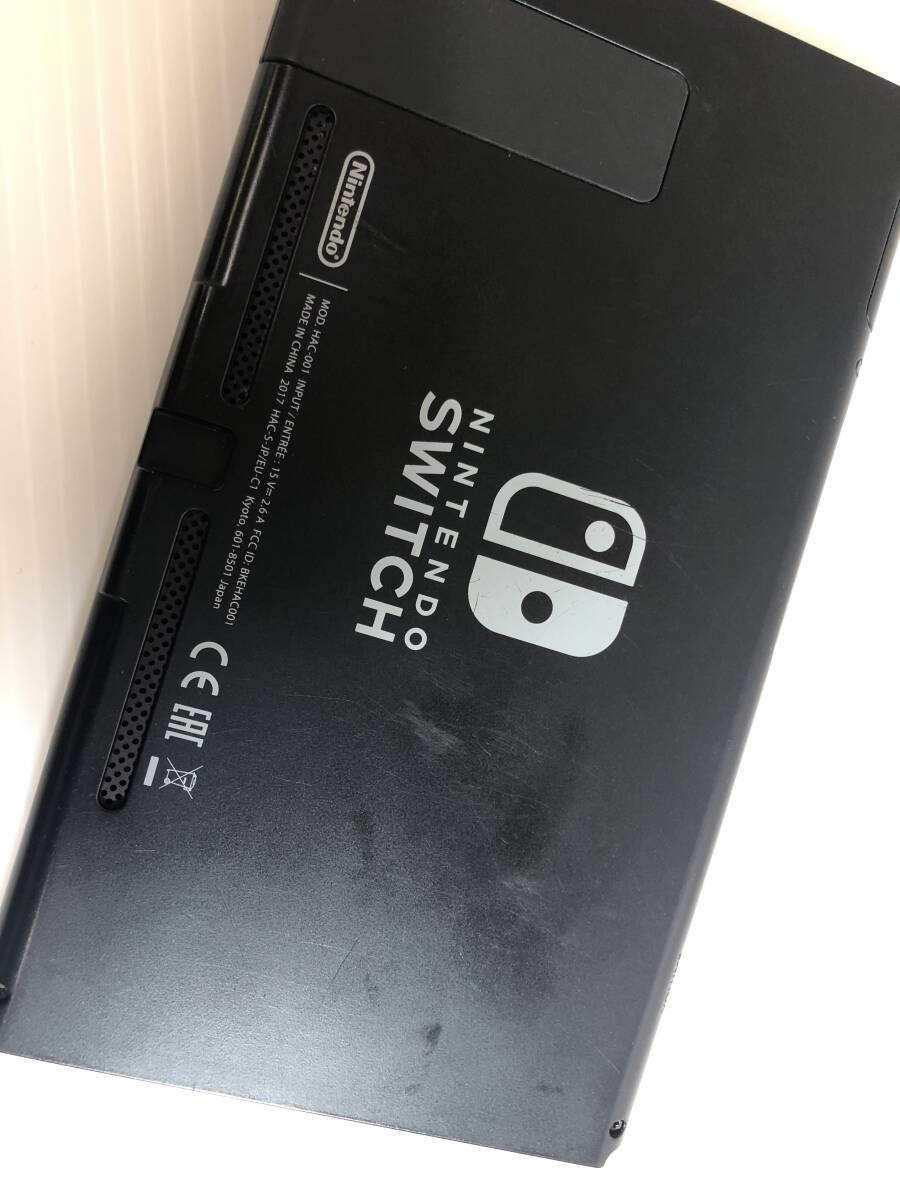 [ジャンク]【25】Nintendo Switch ニンテンドースイッチ 本体 HAC-001の画像8