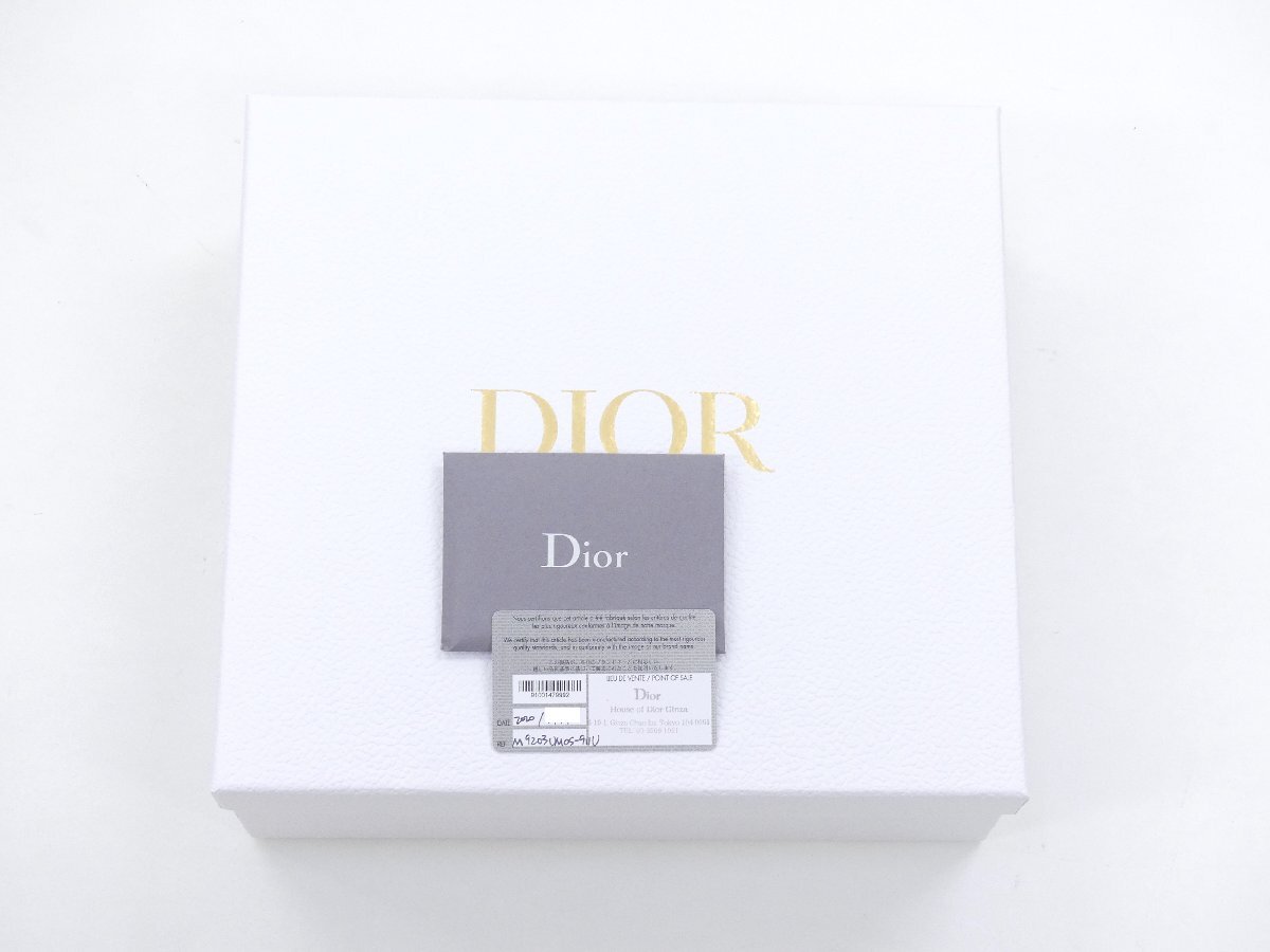 Christian Dior 30モンテーニュバッグ ブラック/ゴールド ボックスカーフ M9203UMOS_M911 '20年国内購入の画像9