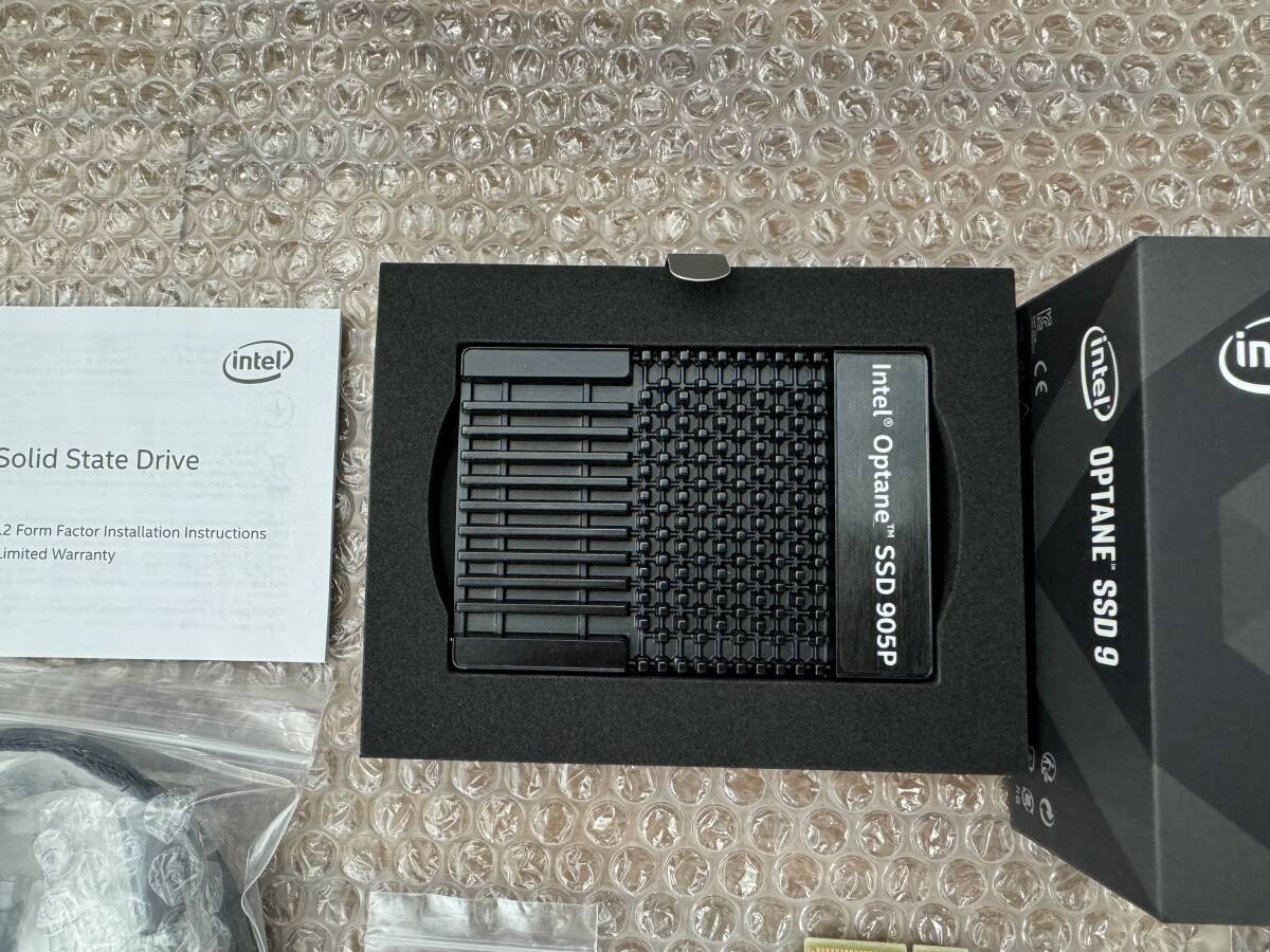 Intel Optane SSD 905P 1.5TB U.2 M.2 PCI-Express ケーブル 変換アダプタ 付属 ②の画像3