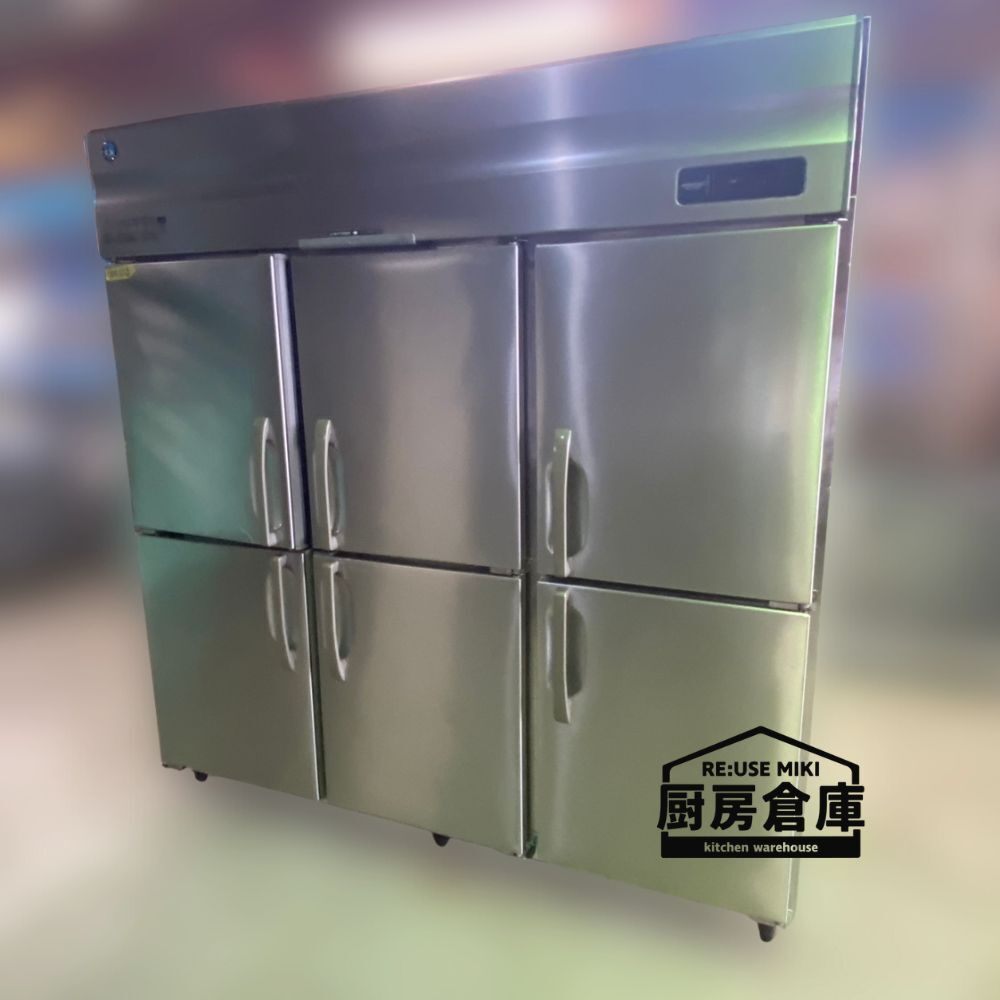 【中古】ホシザキ縦型冷蔵庫 インバーター制御　HR-180A-1-ML 　幅1,800×奥行800×高さ1,910_画像1